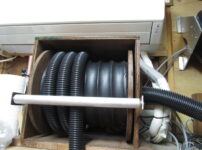 集塵ホース　電動巻き取り機