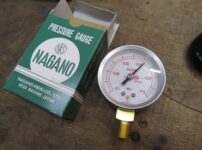 日本製真空ゲージ　針が大きくズレているとは