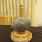 ボールベアリング仕様。自作ヤーンホルダー